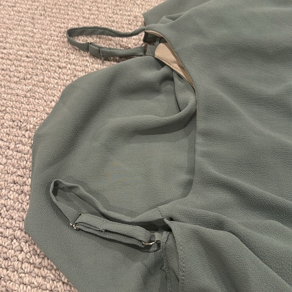 Bobeau Mint Green Off Shoulder Dress Size XS - Picture 3 of 4